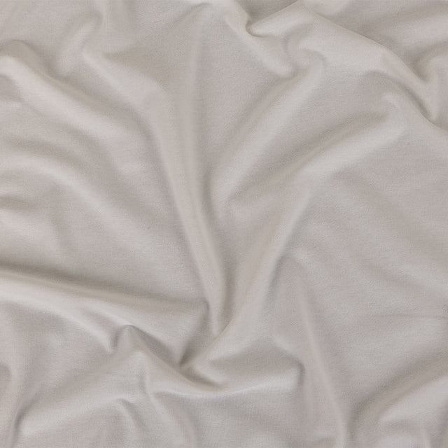 Cream Stretch Rayon Jersey