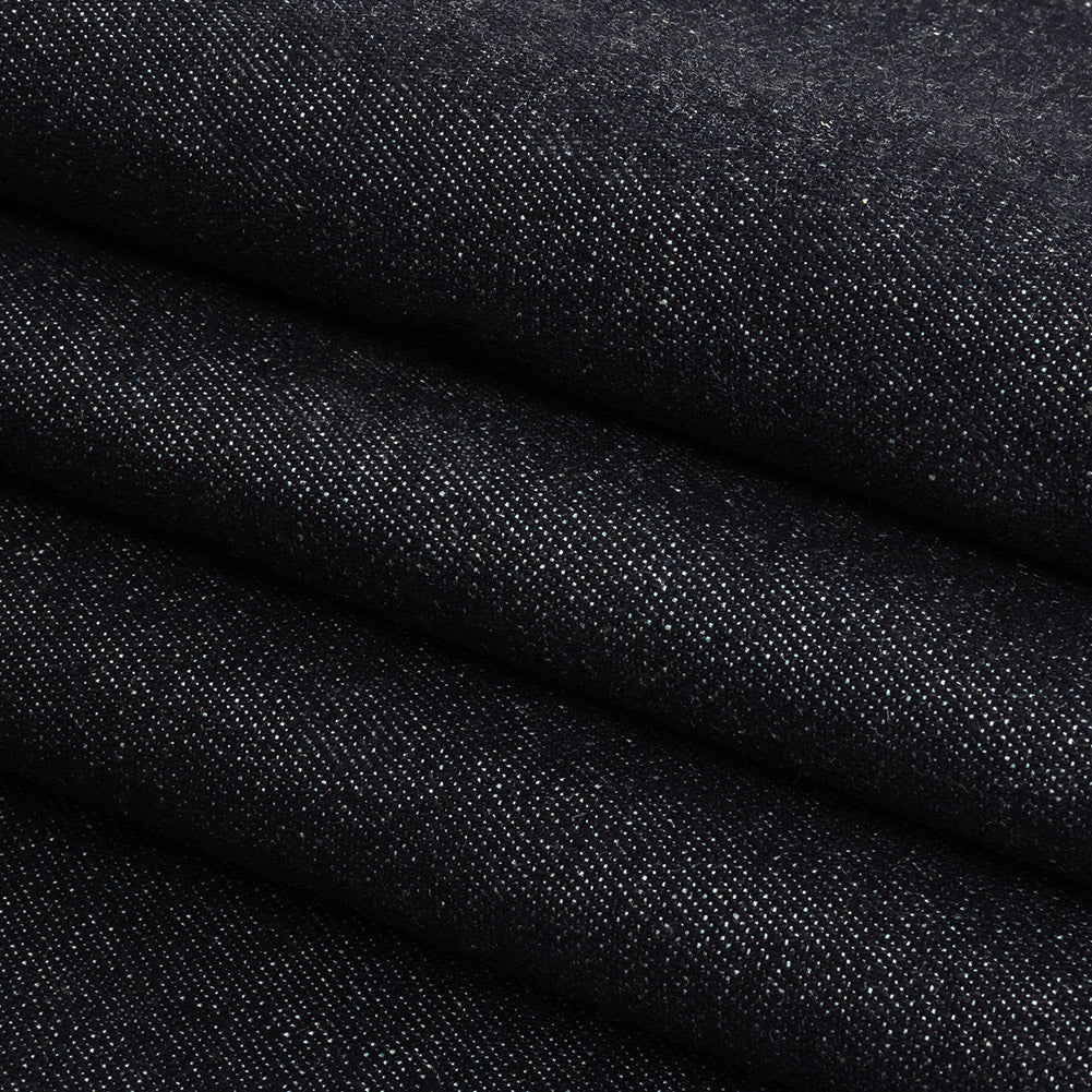 Anthracite Cotton Denim Twill