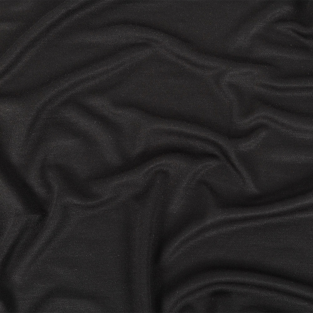 Black Beauty Rayon Interlock Knit