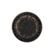Italian Chocolate Plum and Canteen Weathered Faux Leather Shank Back Button - 38L/24mm