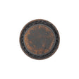Italian Acorn and Dark Gull Gray Weathered Faux Leather Shank Back Button - 34L/21.5mm