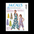 McCall's Girls' Jumpsuit and Romper Pattern M7917 Size CCE (3-4-5-6)