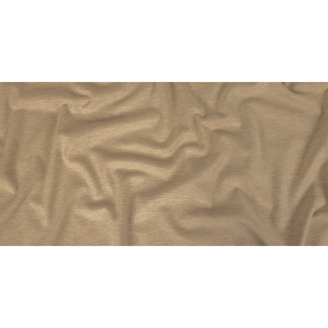 Heathered Doeskin and Angora Brushed Wool Knit