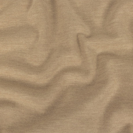 Heathered Doeskin and Angora Brushed Wool Knit