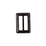 Italian Java Faux Leather Slider - 1.375" L x 1" W