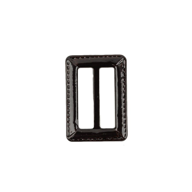 Italian Java Faux Leather Slider - 1.375" L x 1" W