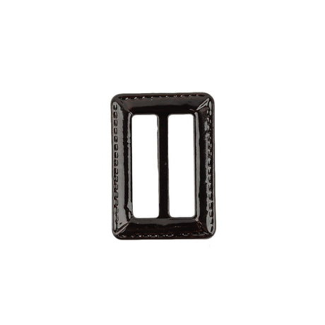 Italian Java Faux Leather Slider - 1.375" L x 1" W