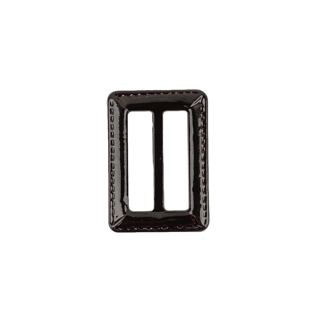 Italian Java Faux Leather Slider - 1.375" L x 1" W