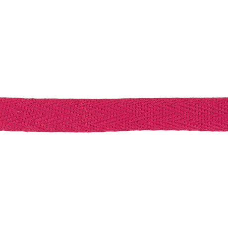 Raspberry Cotton Twill Tape - 0.5"