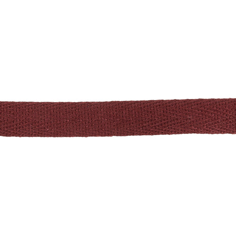 Tibetan Red Cotton Twill Tape - 0.5"