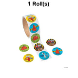 God At Work Sticker Roll 100 Pc.