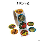 1 1/2" Realistic Bug Sticker Roll - 100 Pc.