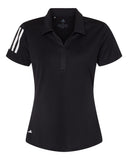 Adidas® Women's Floating 3-Stripes Polo