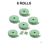 Bulk 12000 Pc. Green Coupon Double Roll Tickets