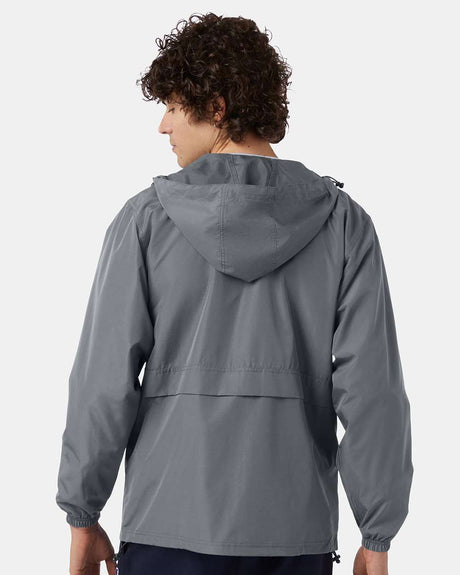 Champion full zip lightweight anorak jacket polyester