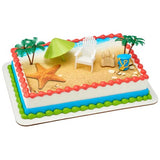 Beach Chair & Umbrella Cake Kit 6-Piece set