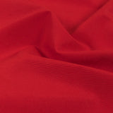 Classic Red Cotton and Polyester Poplin with Water Repellant Coating