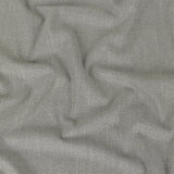 Black and Blanc de Blanc Railroad Striped Stretch Blended Wool Suiting