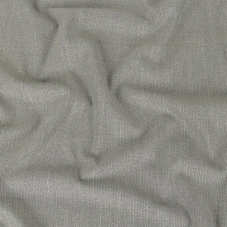 Black and Blanc de Blanc Railroad Striped Stretch Blended Wool Suiting