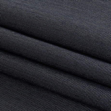 Night Sky Pin Dot Stretch Polyester Suiting