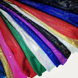 Shattered Hologram Spandex Fabric - Multiple Colors, 58/60" Width (1 Yard)