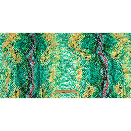 Compression Swimwear Tricot, UV Protective with Aloe Vera Microcapsules - Arcadia and Yellow Python - Caye Collection