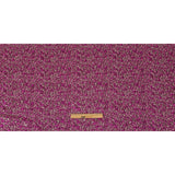 Mood Exclusive Metallic Fuchsia and Corsage Pink Tactile Triangles Luxury Brocade