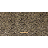 Mood Exclusive Metallic Gold and Black Tactile Triangles Luxury Brocade