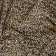 Mood Exclusive Metallic Gold and Black Tactile Triangles Luxury Brocade