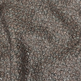 Mood Exclusive Metallic Silver and Rose Gold Tactile Triangles Luxury Brocade
