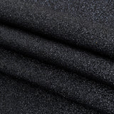 Cygnus Metallic Navy and Black Crinkled Lame Luxury Brocade