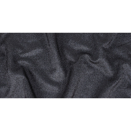 Cygnus Metallic Navy and Black Crinkled Lame Luxury Brocade