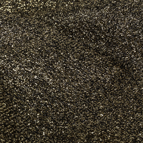 Cygnus Metallic Gold and Black Crinkled Lame Luxury Brocade