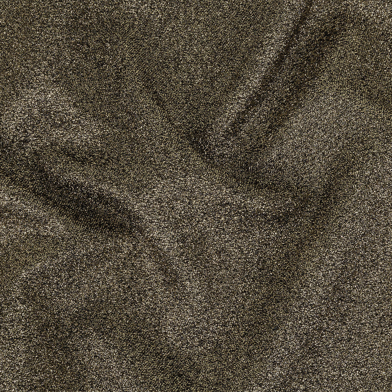 Cygnus Metallic Gold and Black Crinkled Lame Luxury Brocade