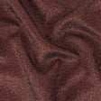 Cygnus Metallic Red and Black Crinkled Lame Luxury Brocade