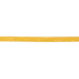 Cream Gold Single Face Velvet Ribbon - 0.25"