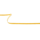 Cream Gold Single Face Velvet Ribbon - 0.25"