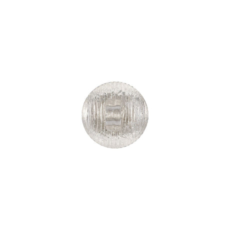 Transparent Striped Dome Shaped Plastic Shank Back Button - 17L/10.5mm