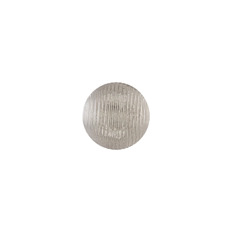 Transparent Striped Dome Shaped Plastic Shank Back Button - 17L/10.5mm