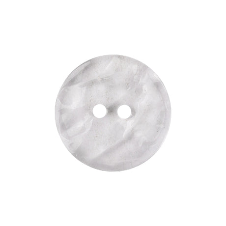 Transparent Swirl Textured 2-Hole Plastic Button - 34L/21.5mm