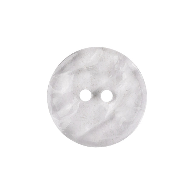 Transparent Swirl Textured 2-Hole Plastic Button - 34L/21.5mm