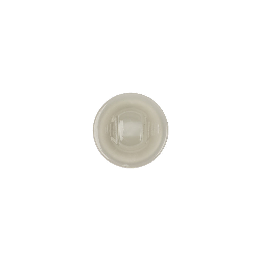 Milky Cloud Dancer Dome Shaped Plastic Shank Back Button - 18L/11.5mm