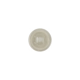 Milky Cloud Dancer Dome Shaped Plastic Shank Back Button - 18L/11.5mm