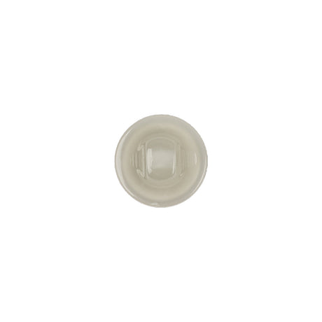 Milky Cloud Dancer Dome Shaped Plastic Shank Back Button - 18L/11.5mm