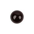 Brown Abstract Swirl Glass and Metal Shank Back Button - 24L/15mm