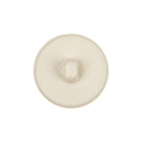 Italian Cannoli Cream Abstract Dome Shaped Shank Back Button - 36L/23mm