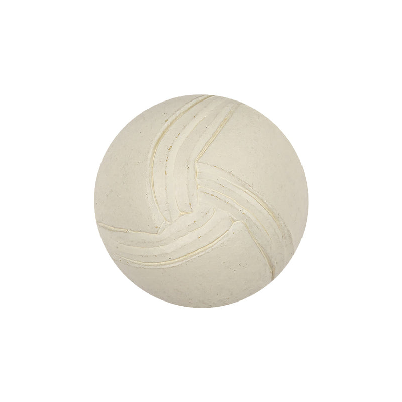 Italian Cannoli Cream Abstract Dome Shaped Shank Back Button - 36L/23mm