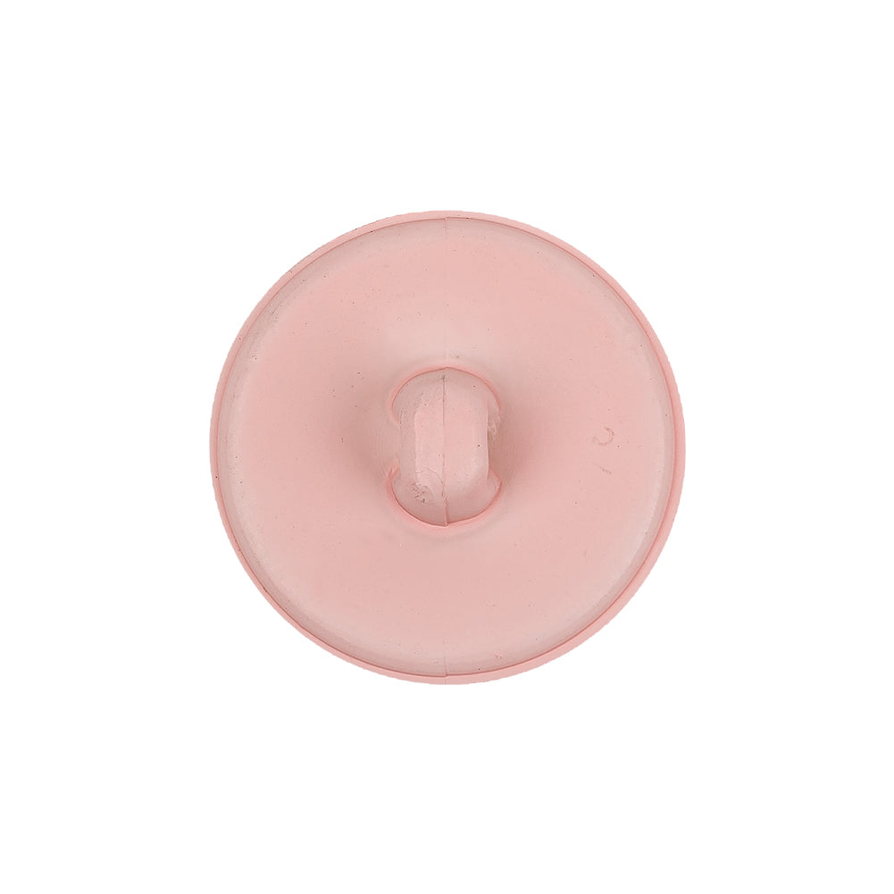 Italian Rose Quartz Abstract Dome Shaped Shank Back Button - 36L/23mm