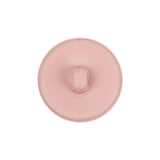 Italian Rose Quartz Abstract Dome Shaped Shank Back Button - 36L/23mm