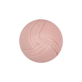 Italian Rose Quartz Abstract Dome Shaped Shank Back Button - 36L/23mm